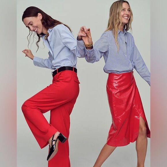 NWT J CREW Wren slim shirt in stretch cotton poplin in Blue Eoe - Picture 6 of 9